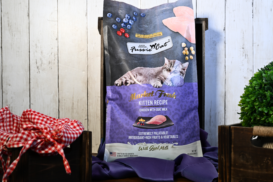 Fussie Cat® Adds First, New Kitten Recipe to Market Fresh Line