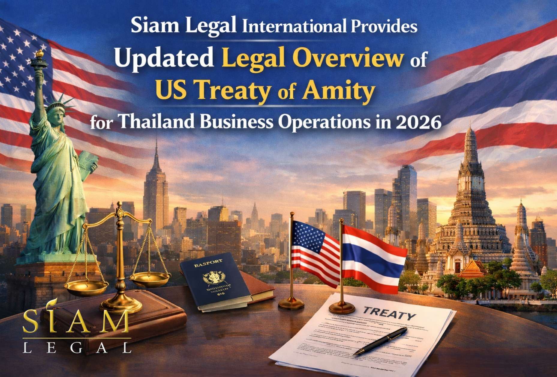 Siam Legal International Provides Updated Legal Overview of the US Treaty of Amity for Thailand Business Operations in 2026